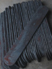 Кованая заготовка для ножа, поковка х12мф, 200/40/4мм